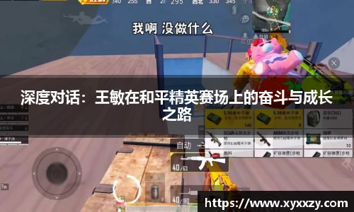 深度对话：王敏在和平精英赛场上的奋斗与成长之路